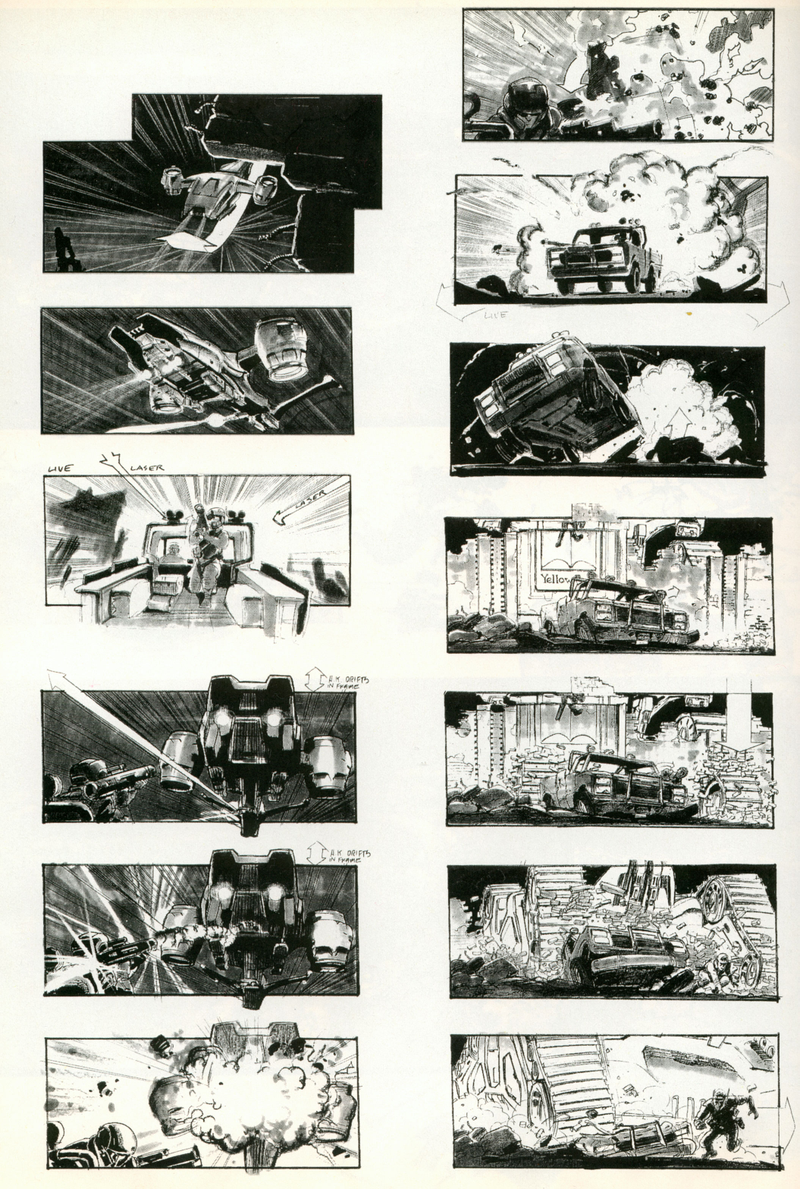 Illustration for article titled Terminator 2 Storyboards Show The Destruction Of Skynet